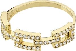 Pilgrim Coby Recycled Crystal Ring Goldplated one size - Ringe hos Mag...