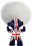 Spring Copenhagen Lykketrold, Union Jack, 9 cm Blue - Figurer hos Maga...