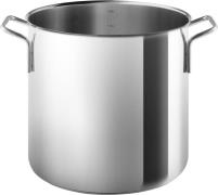 Eva Trio Stainless Steel Gryde 10,0 l 24cm Polished Steel Str 2 - Gryd...