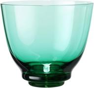 Holmegaard Flow Vandglas 35 cl Emerald Green Grøn Str H:9 Ø:10 cm - Va...