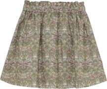 Huttelihut Skirt in Liberty Fabric Str 128 - Deep Lichen Green Nederde...