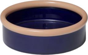 NINE ROD Bowl Ceramic H70 x Ø233 /dark Blue 0008 - Serveringsskåle hos...