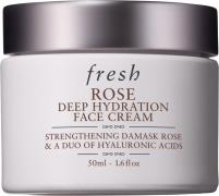 Fresh Rose Face Cream Hyaluronic Acid Moisturizer 50 ml - Dagcreme hos...