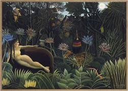 Poster & Frame Henri Rousseau The Dream 02 Flerfarvet Str 30 x 40 cm -...