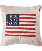 Lexington Art&Craft Logo, 50x50, Beige Beige/white Str 50x50 - Pyntepu...