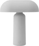 Normann Copenhagen Porta Portable Table Lamp Grey Str H 23,5cm Ø65 cm ...