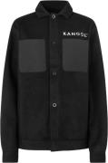 Kangol KG Greenwich Overshirt Mand Black Overshirts Str L - Bomuld hos...