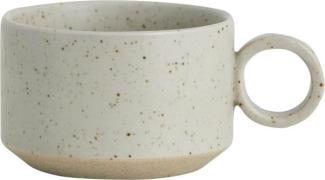 Nordal Grainy tea cup w. Handle, Sand 0008 - Kopper Med Hank hos Magas...