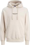 Jack & Jones Jorvesterbro Sweat Hood Noos Str L - Moonbeam Hættetrøjer...