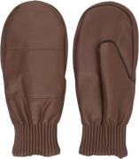 Lovelies Bergamo Thick Leather Mittens W/ Fleece Lining L - Vanter Læd...