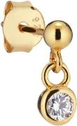 The Earring Shop Crystal Stud One size - Ørestikker hos Magasin