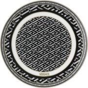 Versace Plate 17cm, Signature Black, La Greca Flerfarvet Str Ø17 - Fro...