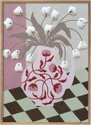 Poster & Frame Bille Who Lily Flowers Flerfarvet Str 50 x 70 cm - Plak...