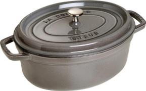 Zwilling Oval Cocotte 29cm Graphite Grey Staub 0008 - Gryder hos Magas...