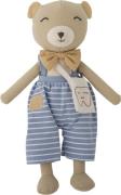 Bloomingville Mini Teddie Tandfe, Blå, Polyester L20xH30 cm - Bamser h...