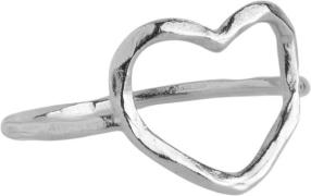 ENAMEL Copenhagen Ring, Organic Heart 50 - Ringe hos Magasin