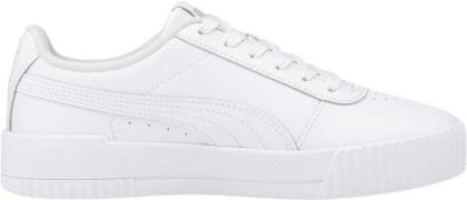 Puma Carina L Sneakers Hvid Sneakers Str 36 - Læder hos Magasin