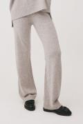 Magasin Classic 8 100% Cashmere Kvinde Light Grey Melange Sweatpants S...