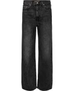 Levi's Ribcage Wide LEG H223 Swipe UP Kvinde Sort Wide Jeans Str W28 /...