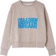 Mads Nørgaard - Copenhagen Organic Sweat Tilvina Sweatshirt Kvinde Grå...