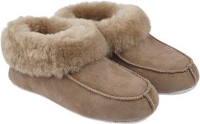 Lovelies API Double Faced Shearling High Slippers Kvinde Woodsmoke Hje...