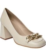 Gardenia Donna Kvinde Cream Pumps & Stiletter Str 40 - Læder hos Magas...