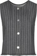 Baum und Pferdgarten Madine Kvinde Black Pinstripe Denim Veste Str 40 ...