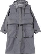 H2OFAGERHOLT Rain Coat Kvinde Koala Grey Regnjakker Str L - Polyester ...