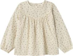 Lil' Atelier Nmfnoanna LS Loose Shirt LIL Str 92 - Birch Bluser hos Ma...