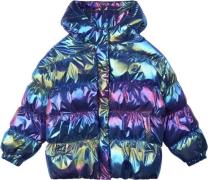 The New Tnlula Puffer Jacket Str 110-116 cm/5-6 år - Metallic Vinterja...