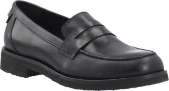 Cashott Casfreja Loafer Pull up Leather Kvinde Black Loafers Str 40 - ...