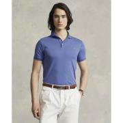 Polo Ralph Lauren Slim Fit Softtouch Polo Shirt Mand Blå Kortærmede Po...