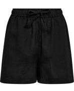 Magasin Viola 3 100% Hør Kvinde Black Casual Shorts Str L