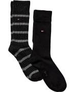 Tommy Hilfiger TH MEN Sock 2P Neppy 039 - Ankelømper hos Magasin