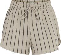 ICHI Iafoxa Striped Beach SHO Kvinde Doeskin/black Stripe Casual Short...