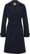 BOSS Conry Kvinde Dark Blue Trenchcoats Str 40 - hos Magasin