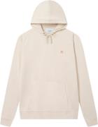 Les Deux Nørregaard Hoodie Mand Ivory/orange Hoodies Slim Fit Str L - ...