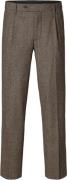 Selected Homme Slh196straight Alberto Wool Pant Mand Demitasse/w. Twil...