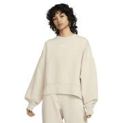 Nike Sportswear Collection Sweatshirt Kvinde Sanddrift/white Sweatshir...