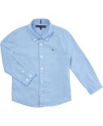 Tommy Hilfiger Boys Stretch Oxford Shirt L/S Str 5 år / 110 cm - C1s S...