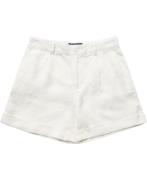 Polo Ralph Lauren Pleated Linen Short Str 8 / 8 år - 2wh6 Shorts & Blo...