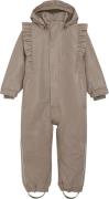 En Fant Snowsuit W. Frills Str 128 - Pine Bark Flyverdragter Gummi hos...