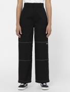 Dickies Sawyerville REC Black Kvinde Black Wide Jeans Str 29 - hos Mag...