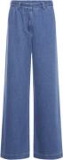 Heartmade ¤ Niva Pants HM ¤ Kvinde Blue Denim Wide Jeans Str 40 - Deni...