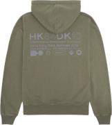 Woodbird Wbpope Hkdk Hoodie Mand Army Green Hoodies Str L - hos Magasi...