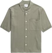 Norse Projects Rollo Cotton Linen SS Shirt Mand Clay Kortærmede Skjort...