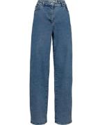 REMAIN Cocoon Denim Pants Kvinde Blue Mirage Boyfriend Jeans Str 29 De...