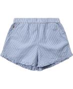 Polo Ralph Lauren Striped Ruffled Cotton Seersucker Short Str 8 / 8 år...