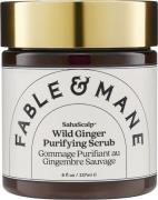 Fable & Mane Sahascalp Wild Ginger Purifying Scrub 237 ml - Hårkur hos...