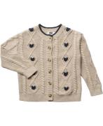 Magasin Amour 2 Cardigan Organic Gots Str 4 Beige Cardigans Bomuld